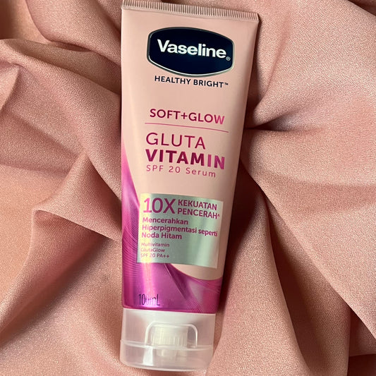 Vaseline Soft Glow Gluta Vitamin SPF 20 Body Serum 180ml