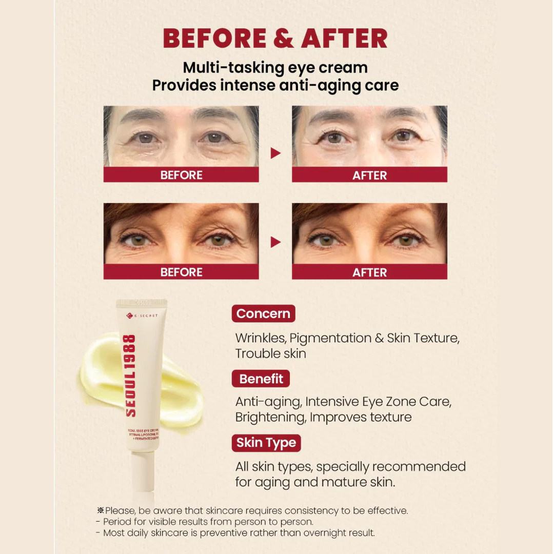 K-Secret Seoul 1988 Eye Cream 30ml