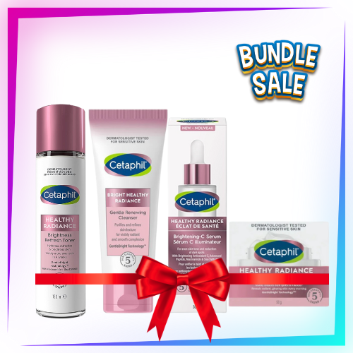 Cetaphil Healthy Radiance Brightening Bundle – Complete Skincare Set