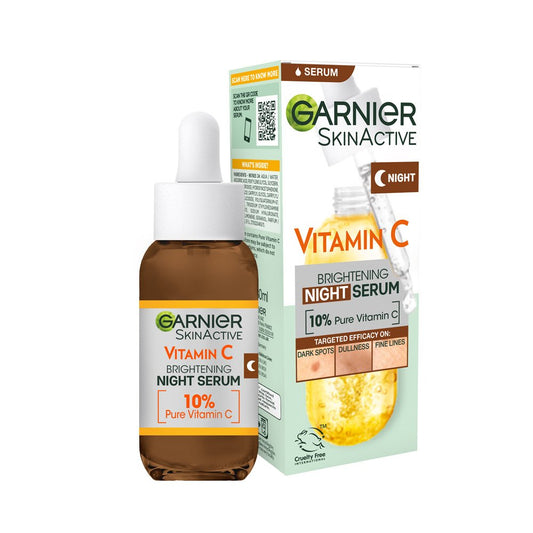 Garnier Skin Active Vitamin C Brightening Night Serum – 30ml