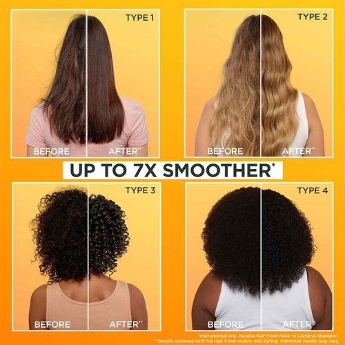 Garnier Ultimate Blends Hair Food Banana 3-in-1 Dry Hair Mask Treatment 390ml