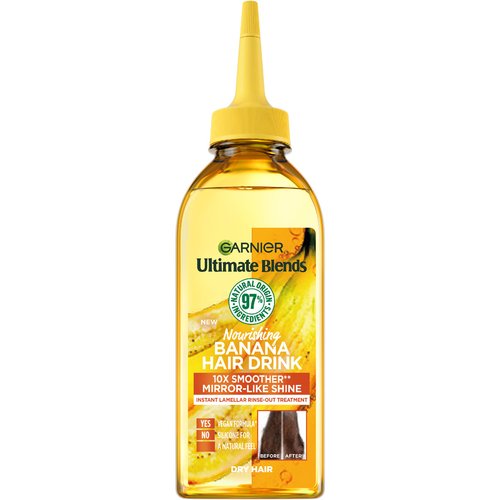 Garnier Ultimate Blends Nourishing Banana Hair Drink Liquid Conditioner for Dry Hair – 200m