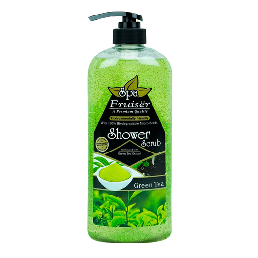 Fruiser Shower Scrub Green Tea 730ml