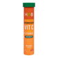 Holland & Barrett Vit C & Zinc Orange Flavour 20 Effervescent Tablets