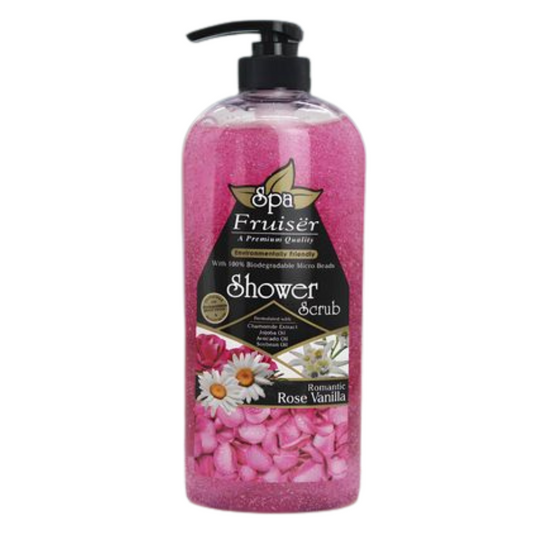 Fruiser Shower Scrub Rose Vanilla 730ml