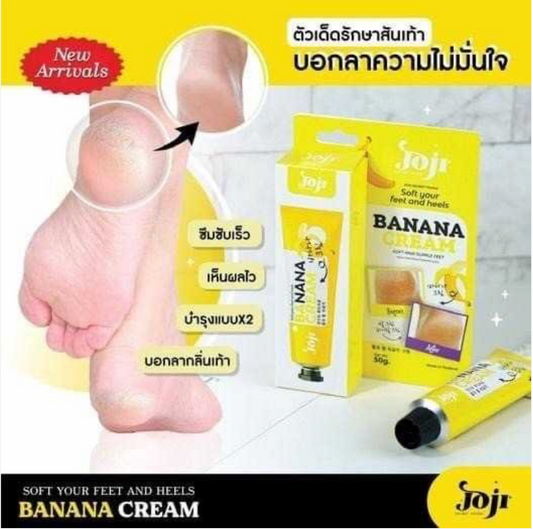Joji Banana Cream Soft & Supple Feet 50g
