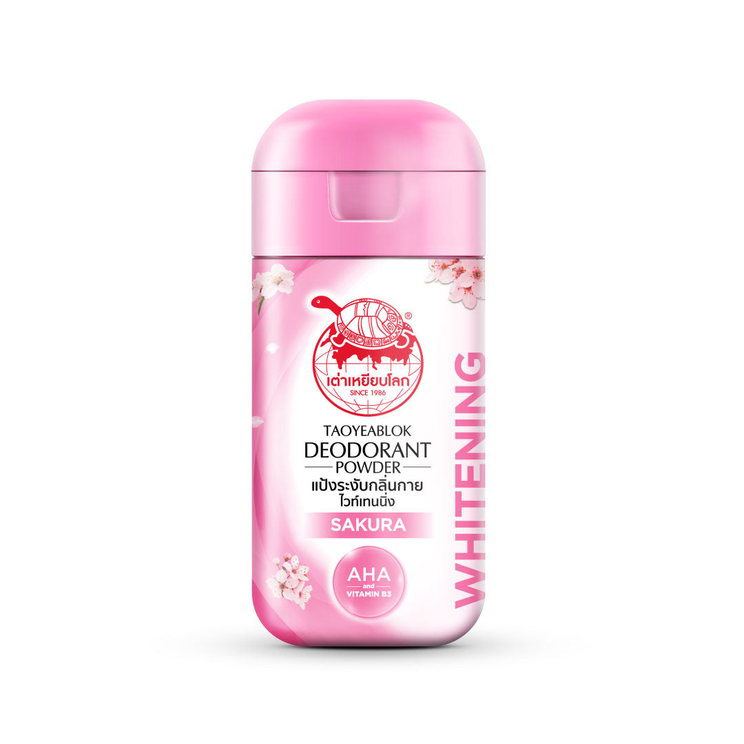 Taoyeablok Deodorant Powder Extra Whitening 22g