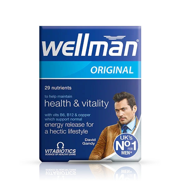 WELLMAN Original Health and Vitality 30 Capsules